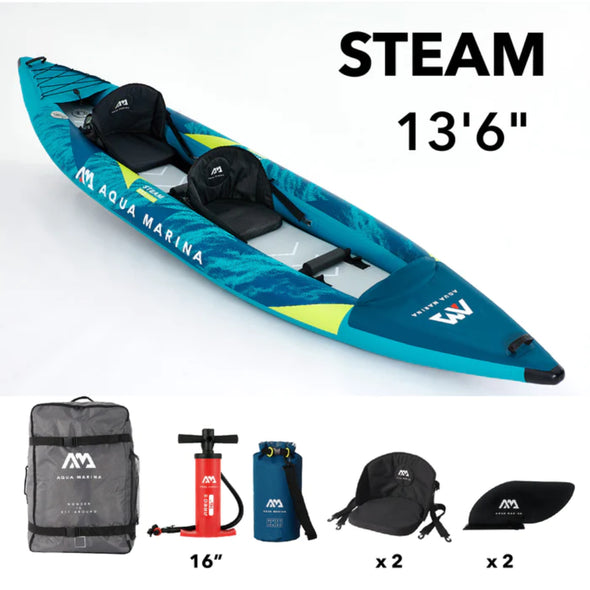 Aqua Marina Steam 13'6'' Versatile / White Water Kayak