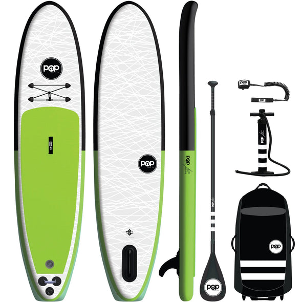 Pop Board Co. 11'0 PopUp Green/Black