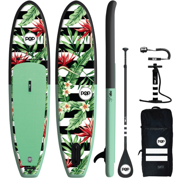 Pop Board Co. 10'6 Royal Hawaiian Mint/Black