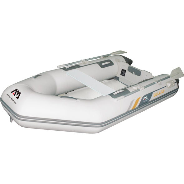 Aqua Marina A-Deluxe 9'9'' Inflatable Speed Boat with Aluminum Deck