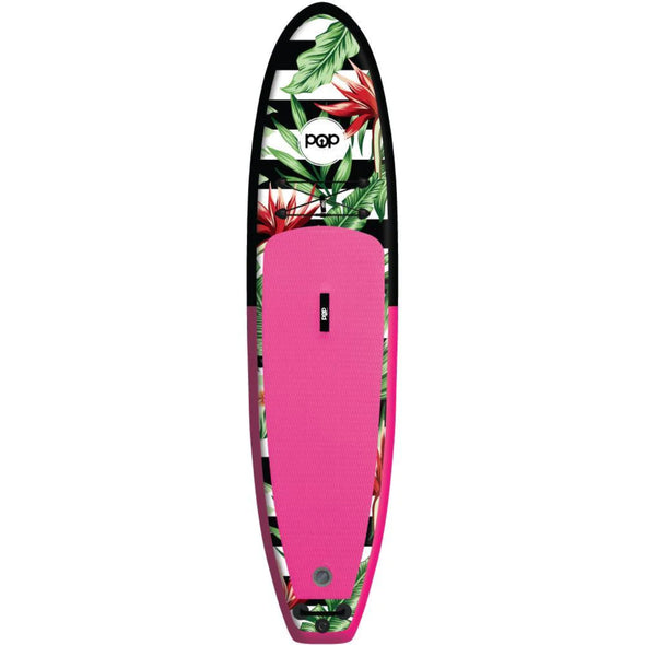 Pop Board Co. 10'6 Royal Hawaiian Pink/Black