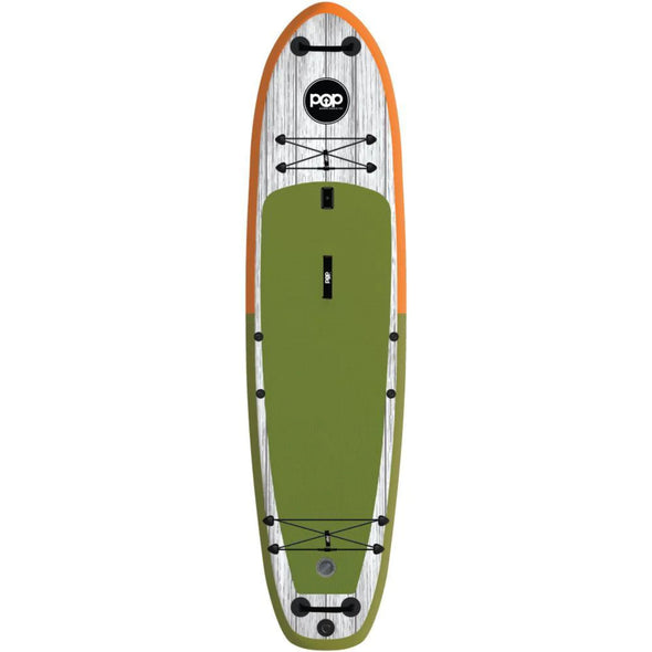 Pop Board Co. 11'6 El Capitan Green/Orange