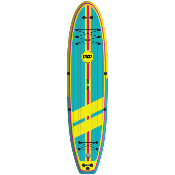 Pop Board Co. 11'0 Yacht Hopper Turq/Pink/Ylw