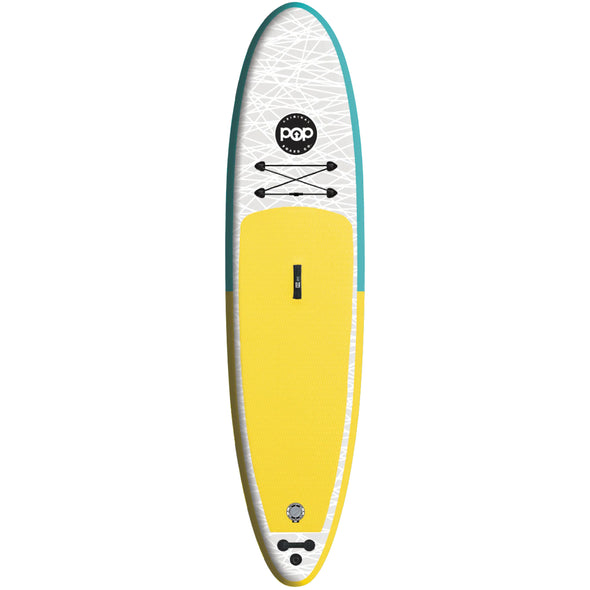 Pop Board Co. 11'0 PopUp Yellow/Turquoise