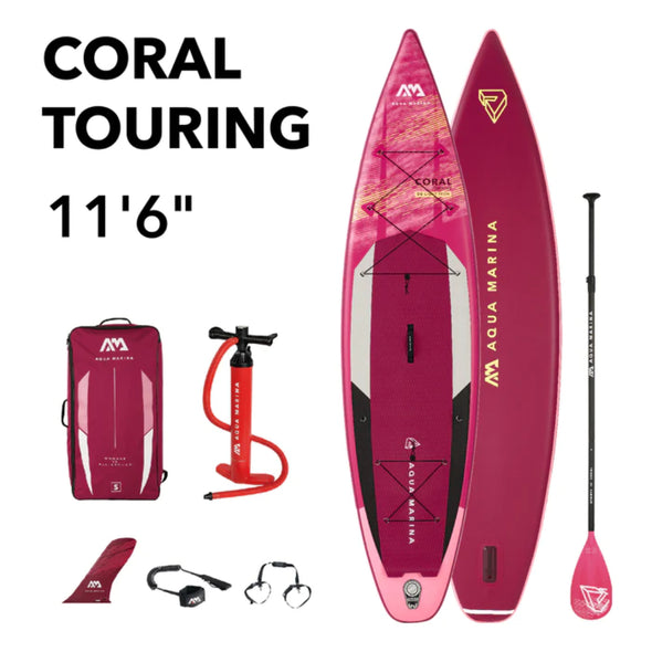 Aqua Marina Coral 11'6'' Touring Stand Up Paddle Board