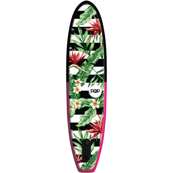 Pop Board Co. 10'6 Royal Hawaiian Pink/Black