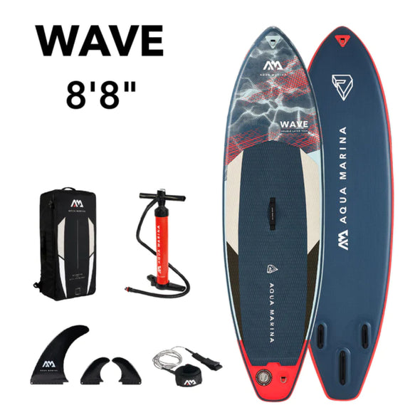 Aqua Marina Wave 8'8'' Surf Stand Up Paddle Board